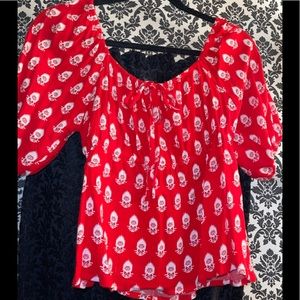 Red Stylish blouse !